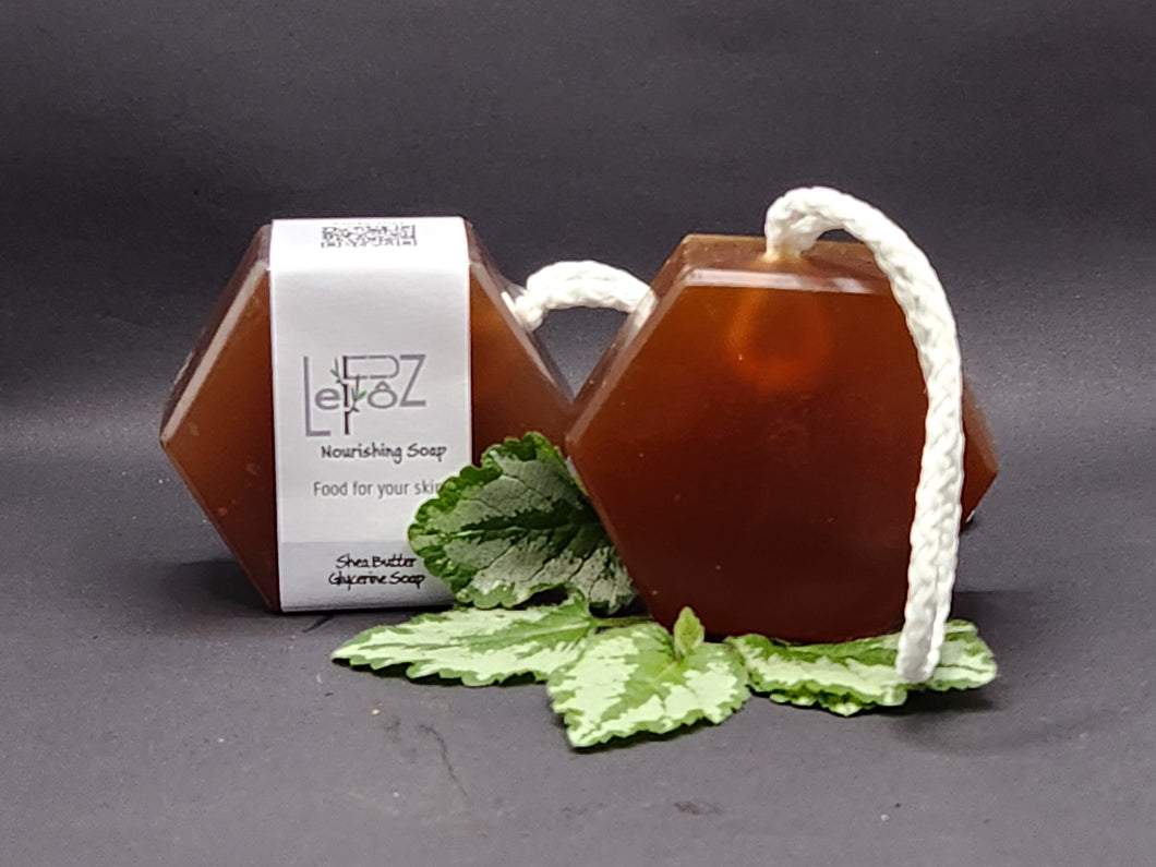 150g Shea Butter Soap on a Rope